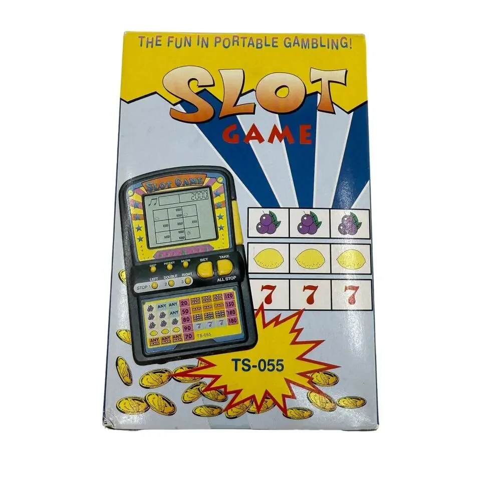 Vintage Slot Game Portable Handheld Electronic Game Dr. Leonard's